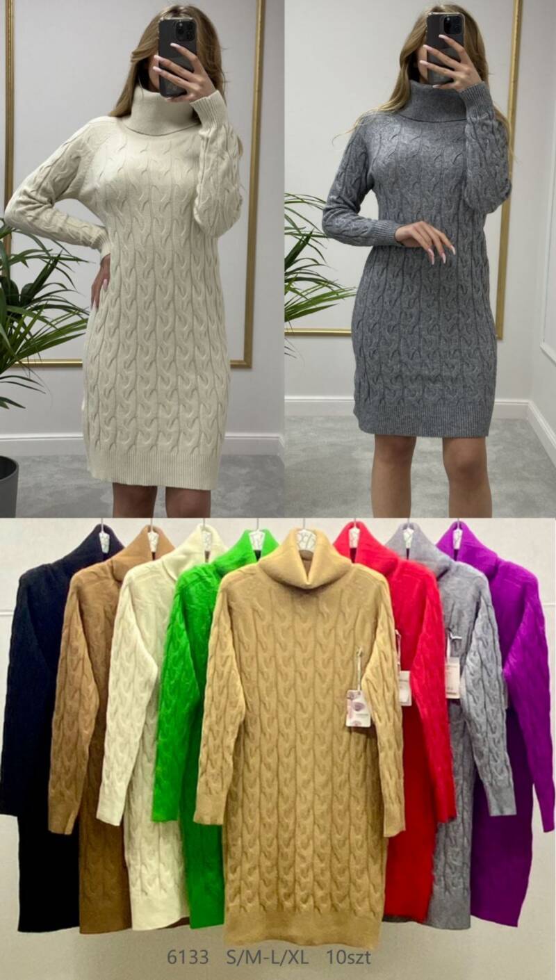 Sukienki damskie Roz S/M-L/XL, Mix Kolor .Paczka 10 szt
